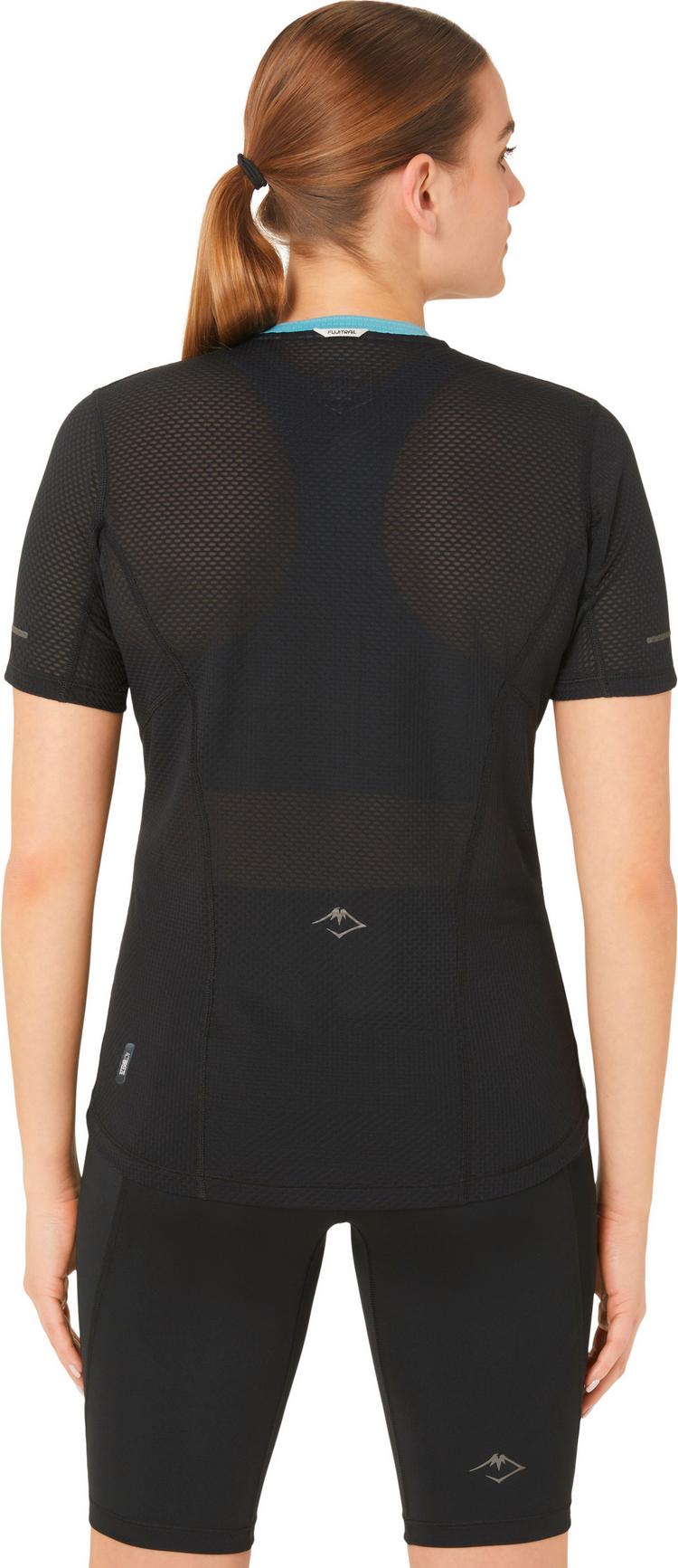 ASICS ASICS FUJITRAIL Funktionsshirt Damen - performance black-blue gris - 1 | SportScheck