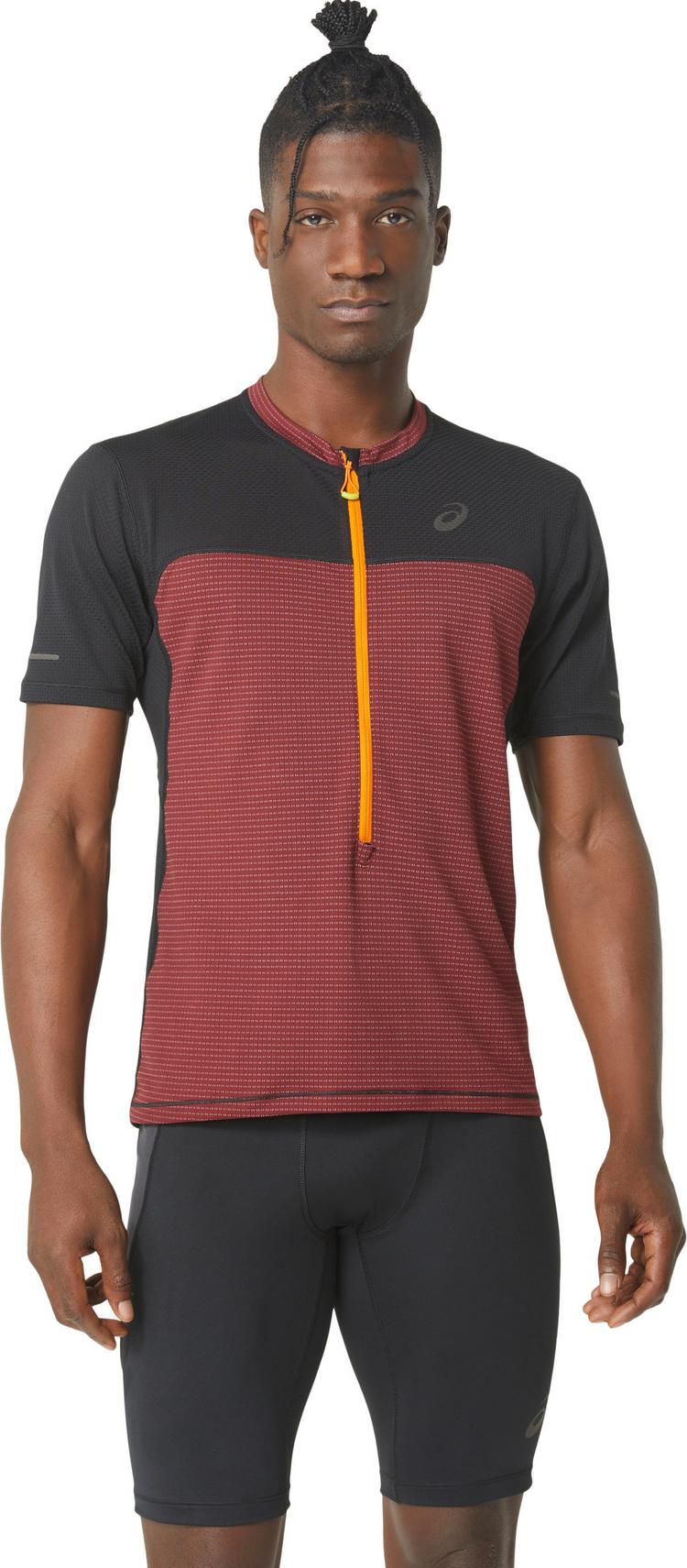 ASICS ASICS FUJITRAIL Funktionsshirt Herren - antique red-performance black - 2 | SportScheck