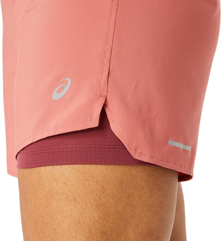 ASICS ASICS ROAD Funktionsshorts Damen - light garnet - brisket red - 3 | SportScheck