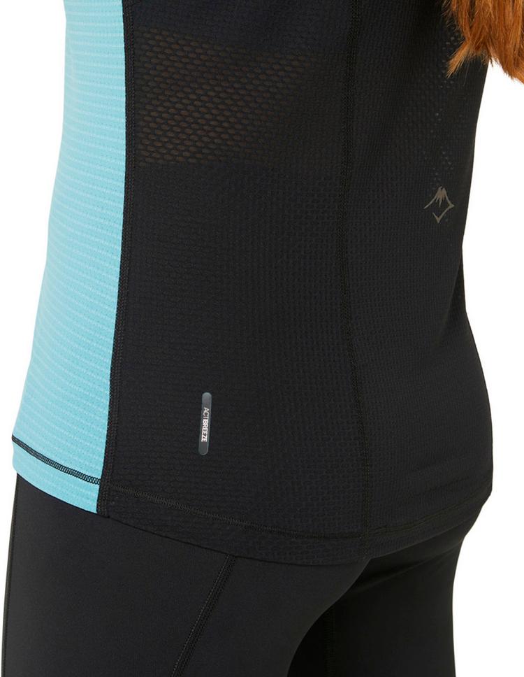 ASICS ASICS FUJITRAIL Funktionsshirt Damen - performance black-blue gris - 7 | SportScheck