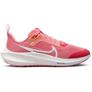 Nike AIR ZOOM PEGASUS 40 GS Laufschuhe Kinder coral chalk-white-citron pulse-sea coral