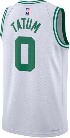 Rückansicht von Nike Jayson Tatum Boston Celtics Basketballtrikot Herren white