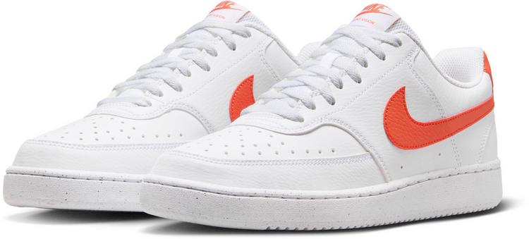 Nike Nike Court Vision Sneaker Herren - white-picante red - 3 | SportScheck