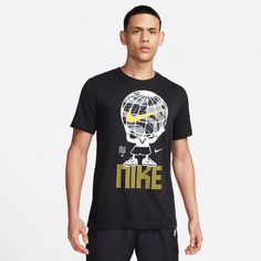 Rückansicht von Nike FC T-Shirt Herren black
