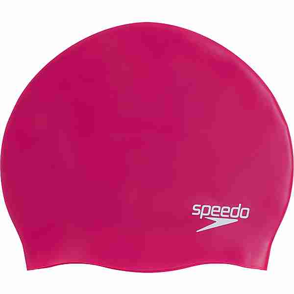 SPEEDO MOULDED SILC CAP Badekappe electric pink