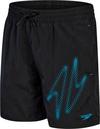 SPEEDO Hyper Boom Logo 15" Badehose Jungen - black-bolt