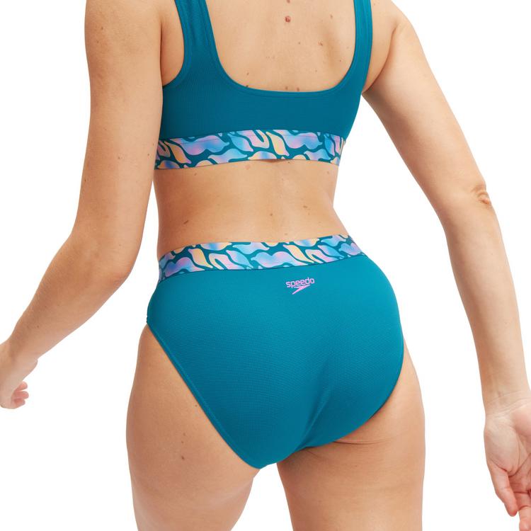 SPEEDO SPEEDO Eco Texture Stretch Nylon Bikini Set Damen - ocean depths - 3 | SportScheck