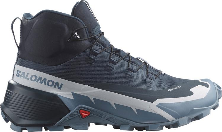Salomon Salomon CROSS HIKE MID Wanderschuhe Damen - carbon-flint stone-pearl blue - 0 | SportScheck