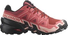 Salomon SPEEDCROSS 6 Trailrunning Schuhe Damen cow hide-black-english rose