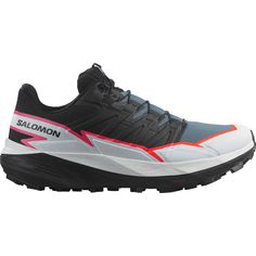 Salomon THUNDERCROSS Trailrunning Schuhe Damen black-bering sea-pink glo