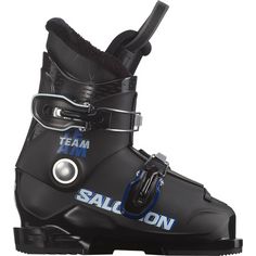 Salomon TEAM T2 Skischuhe Kinder black-race blue-white
