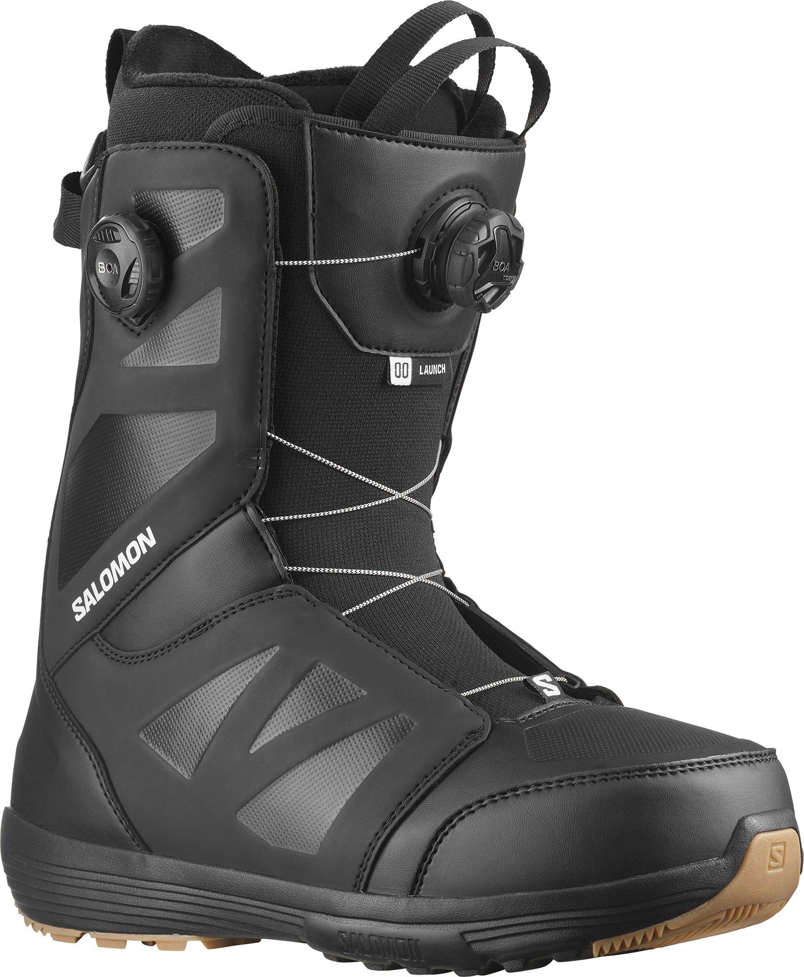 Salomon LAUNCH BOA SJ Snowboard Boots Herren black-black-white