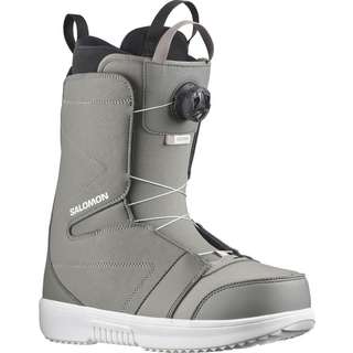 Salomon FACTION BOA Snowboard Boots Herren steeple gray-pewter-white