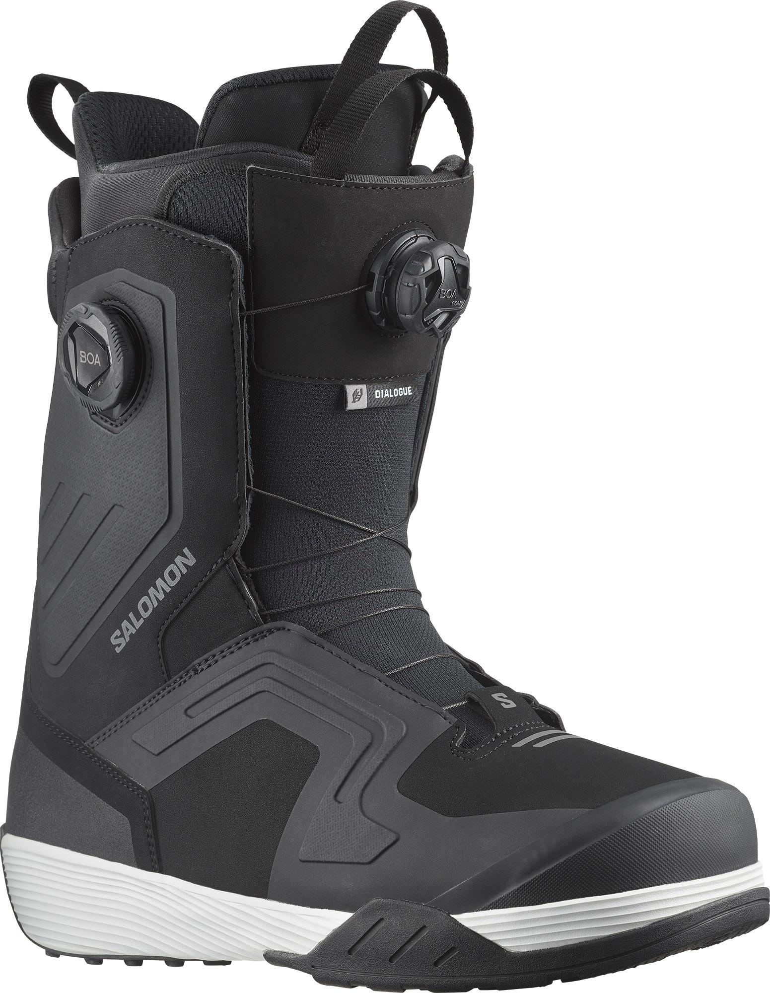 Salomon DIALOGUE DUAL BOA Snowboard Boots Herren blackblackwhite im