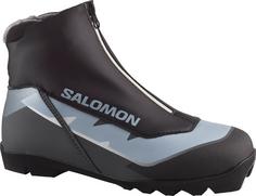 Salomon VITANE Langlaufschuhe Damen black-castelrock-dusty blue