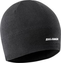 Salomon Beanie deep black