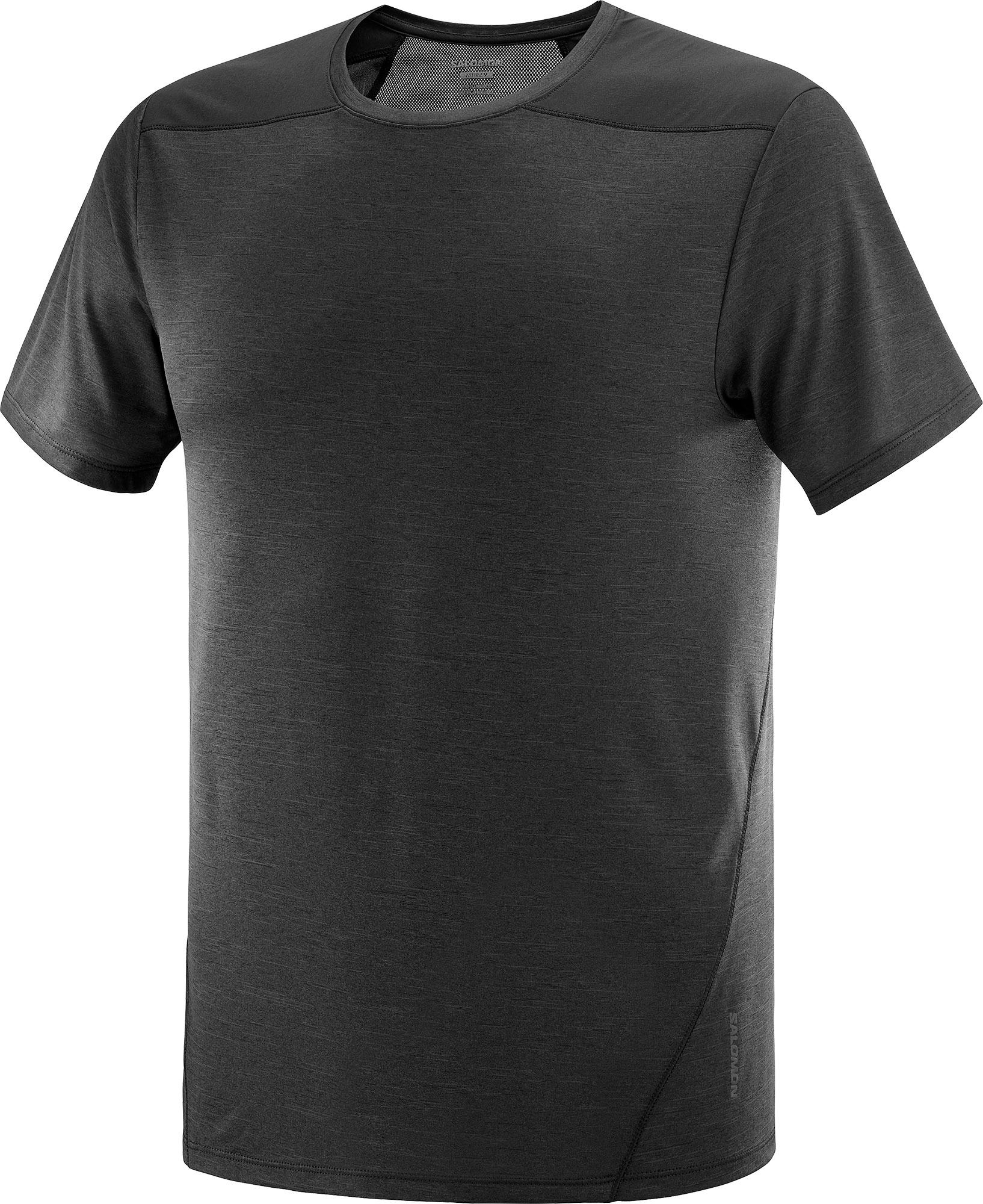 Salomon OUTLINE Funktionsshirt Herren deep black