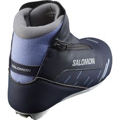 Rückansicht von Salomon RC8 VITANE PROLINK Langlaufschuhe Damen ebony-kentucky blue