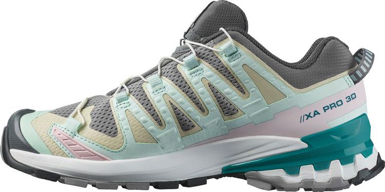 Salomon Salomon XA PRO 3D V9 Multifunktionsschuhe Damen - gull-white-bleached aqua - 0 | SportScheck
