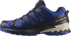 Rückansicht von Salomon GTX XA PRO 3D V9 Multifunktionsschuhe Herren blue print-surf the web-lapis blue