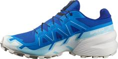 Rückansicht von Salomon SPEEDCROSS 6 Trailrunning Schuhe Herren lapis blue-ibiza blue-white