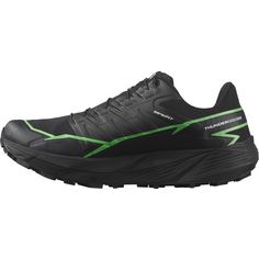 Rückansicht von Salomon GTX THUNDERCROSS G Trailrunning Schuhe Herren black-green gecko-black