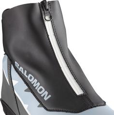 Rückansicht von Salomon VITANE Langlaufschuhe Damen black-castelrock-dusty blue