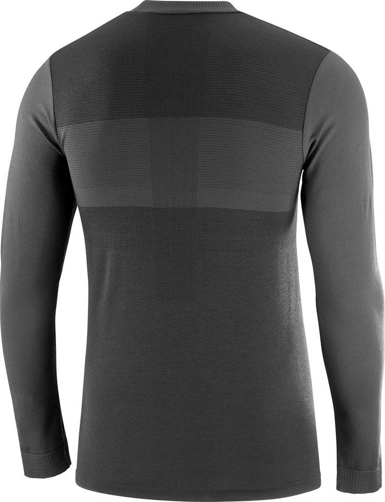 Salomon Salomon ESSENTIAL Funktionsshirt Herren - deep black-heather - 0 | SportScheck