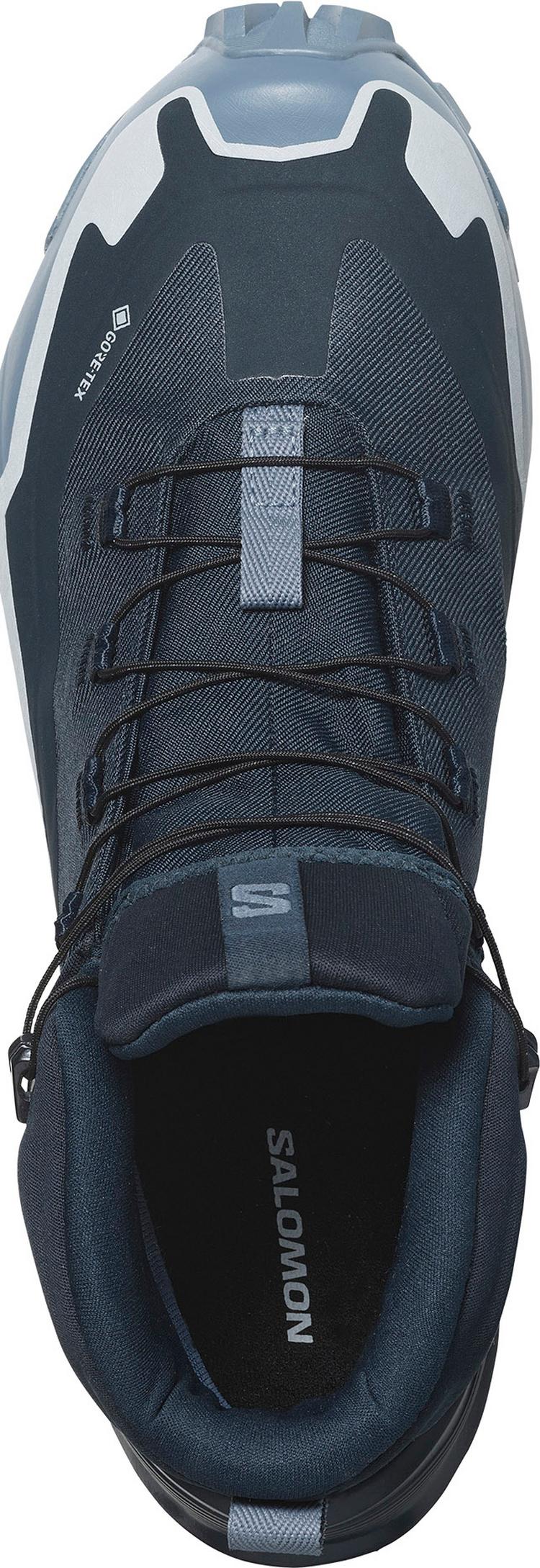 Salomon Salomon CROSS HIKE MID Wanderschuhe Damen - carbon-flint stone-pearl blue - 0 | SportScheck