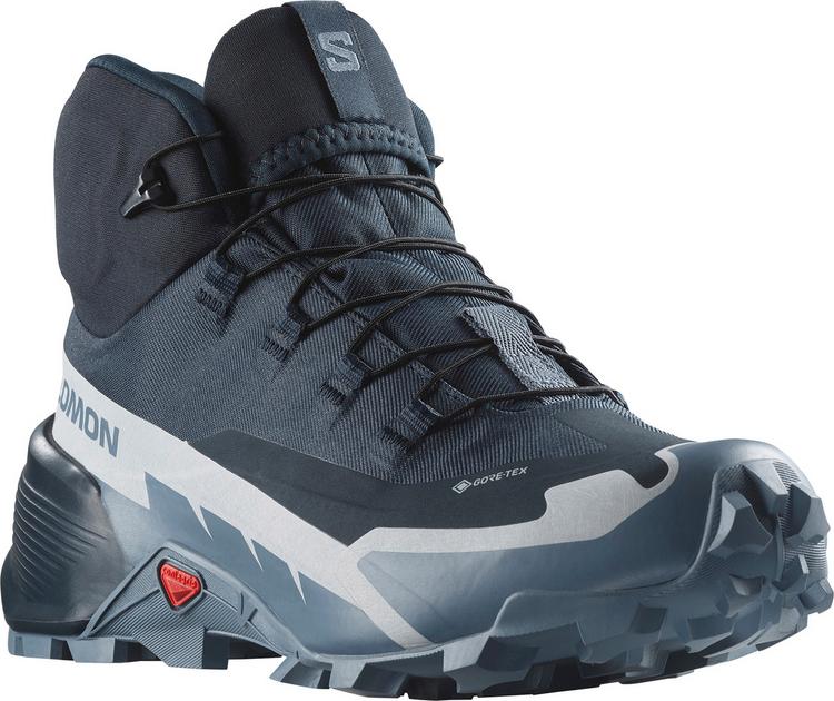Salomon Salomon CROSS HIKE MID Wanderschuhe Damen - carbon-flint stone-pearl blue - 2 | SportScheck