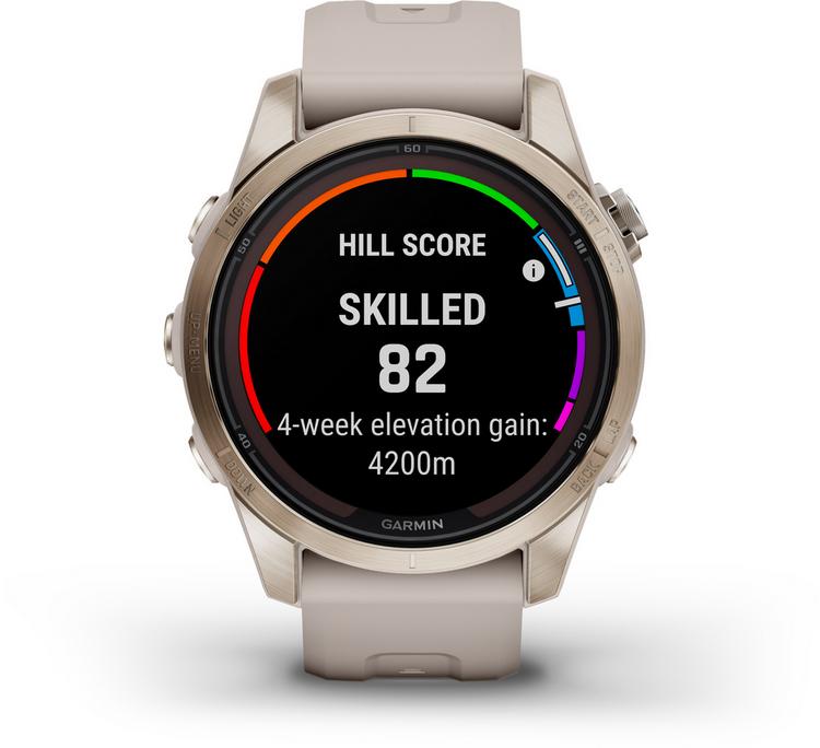 Garmin Garmin FENIX 7S PRO SAPHIR SOLAR Sportuhr - soft gold - 0 | SportScheck