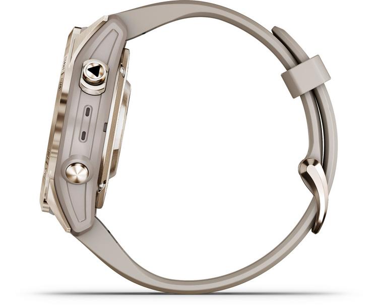 Garmin Garmin FENIX 7S PRO SAPHIR SOLAR Sportuhr - soft gold - 1 | SportScheck