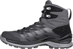 Rückansicht von Lowa GTX FERROX MID Wanderschuhe Herren schwarz-anthrazit