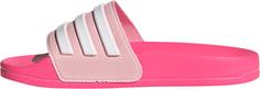 Rückansicht von adidas Adilette Shower Badelatschen Kinder clear pink-ftwr white-lucid pink