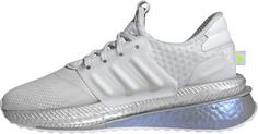 Rückansicht von adidas XPlrboost Sneaker Damen dash grey-ftwr white-silver metallic