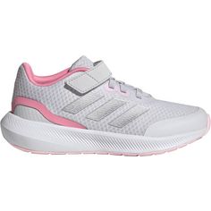 adidas RUNFALCON 3.0 EL Laufschuhe Kinder dash grey-silver met.-bliss pink