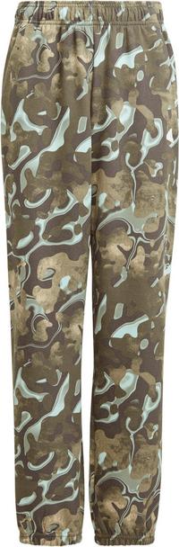 adidas AOP Sweathose Jungen - semi flash aqua-sand strata-silver green