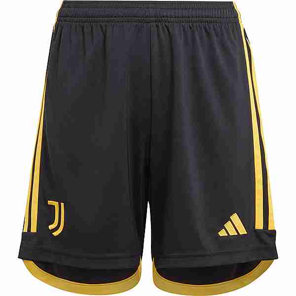 adidas Juventus Turin 23-24 Heim Fußballshorts Kinder black-bold gold