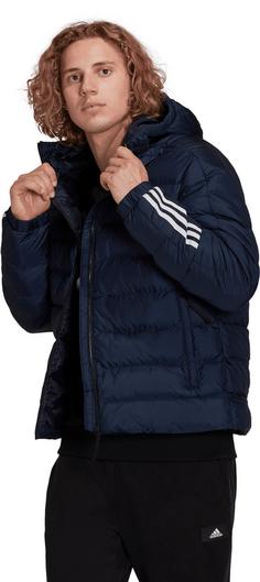 Rückansicht von adidas Itavic Steppjacke Herren legend ink