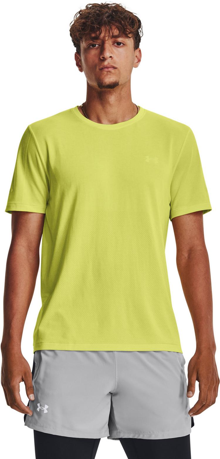 Under Armour Under Armour SEAMLESS STRIDE Funktionsshirt Herren - lime yellow - 0 | SportScheck