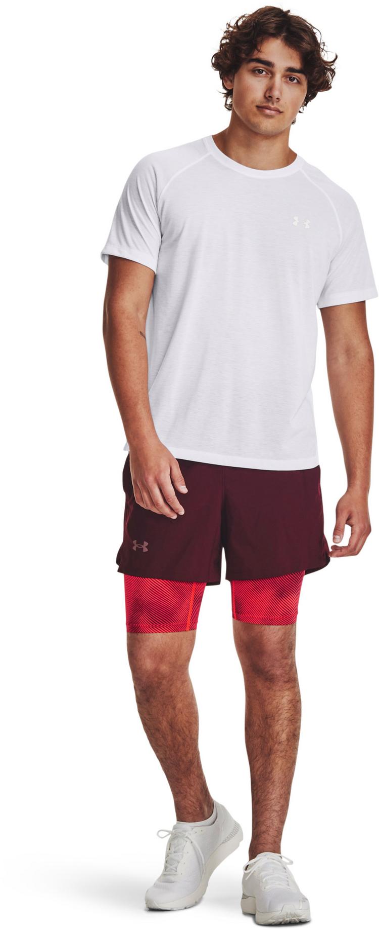 Under Armour Under Armour LAUNCH 6 Funktionsshorts Herren - dark maroon - 2 | SportScheck