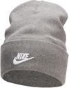 Nike Peak Beanie Herren - carbon heather-white