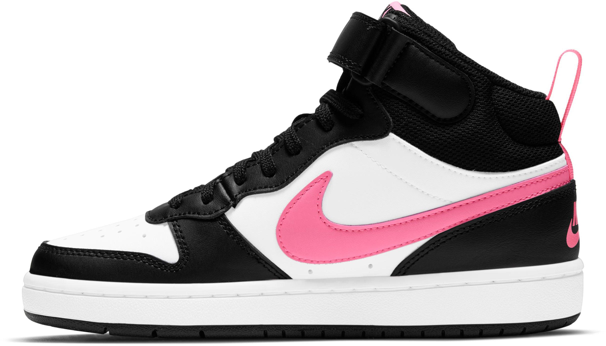 Nike Court Borough Sneaker Kinder black sunset pulse white im Online Shop von SportScheck kaufen
