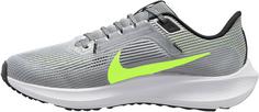 Rückansicht von Nike AIR ZOOM PEGASUS 40 Laufschuhe Herren wolf grey-volt-black-white