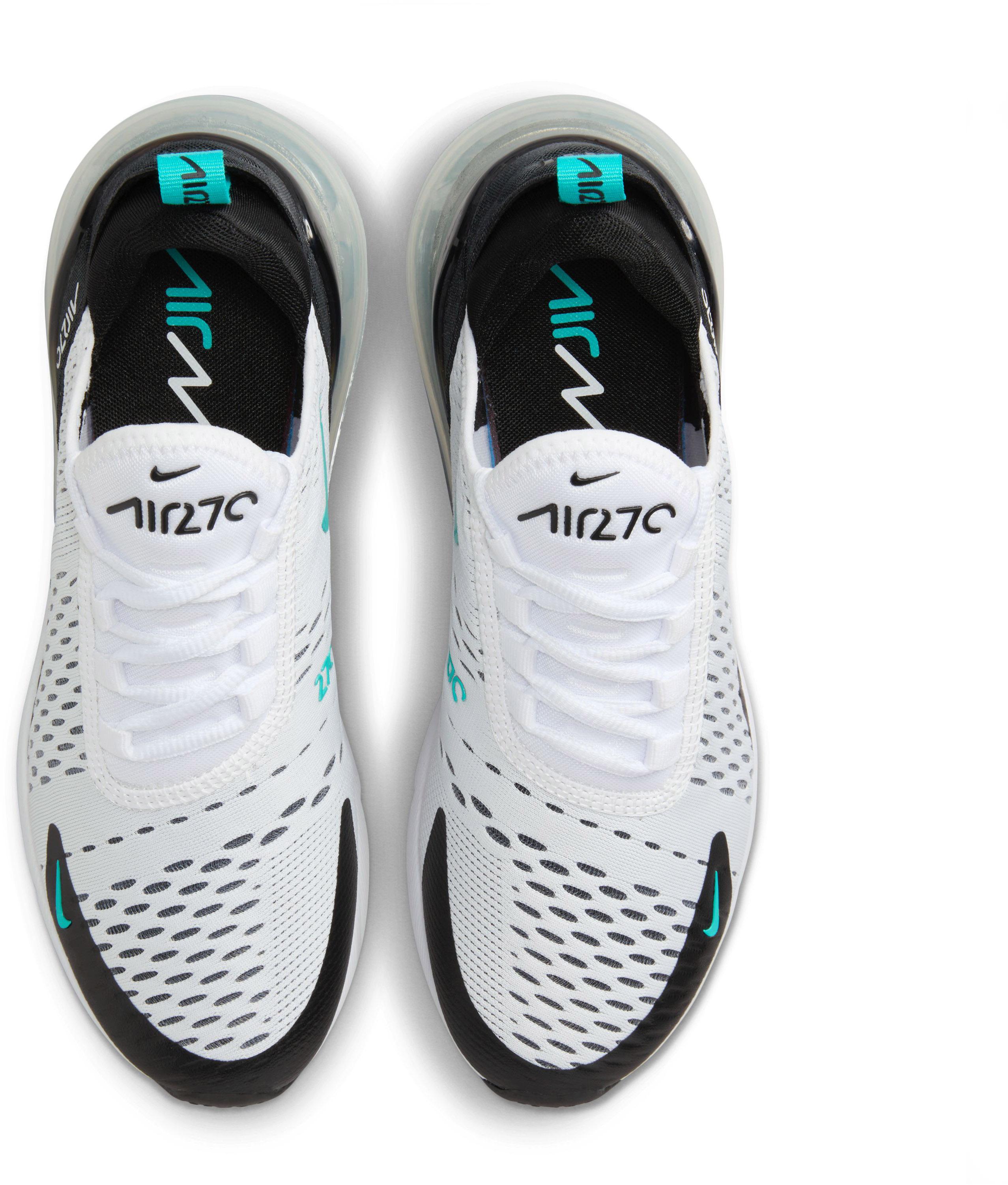 Nike Air Max 270 Sneaker Damen white dusty cactus black metallic silver im Online Shop von SportScheck kaufen