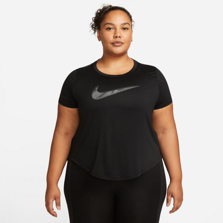 Nike Nike DRI FIT SWOOSH Funktionsshirt Damen - black-cool grey - 0 | SportScheck