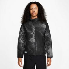 Rückansicht von Nike DVN FLASH Laufjacke Herren black-blkref