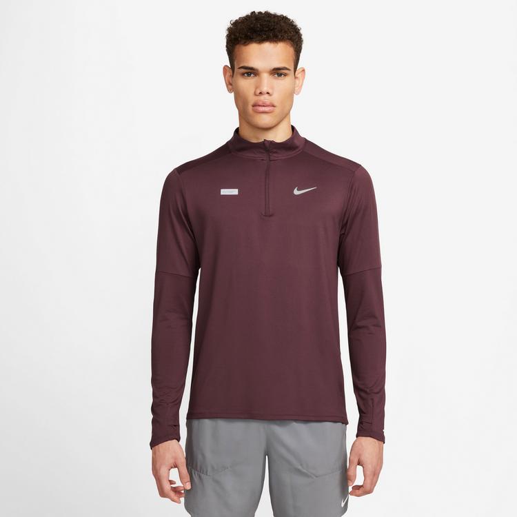 Nike Nike ELMNT FLASH Funktionsshirt Herren - night maroon-reflective silv - 0 | SportScheck
