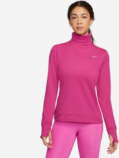 Rückansicht von Nike SWIFT ELMNT Funktionsshirt Damen fireberry-reflective silv