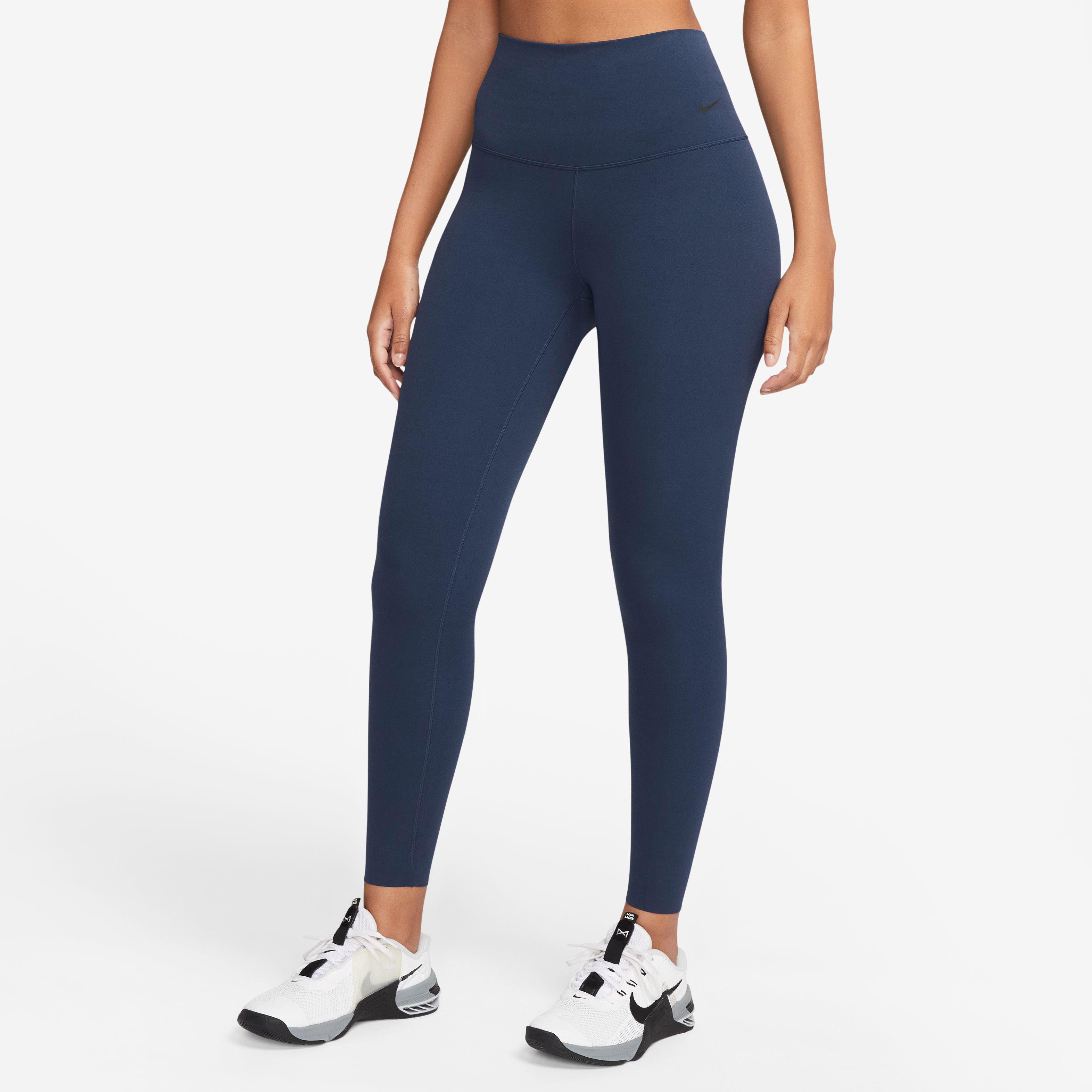 Nike Zenvy High Waisted Leggings - Midnight Navy/Black – World of